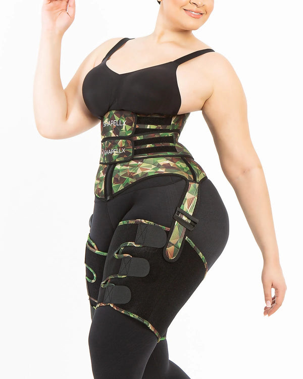 NeoSweat® AirSlim® 3 in 1 Tie Dye Waist and Thigh Trimmer Butt Lifter