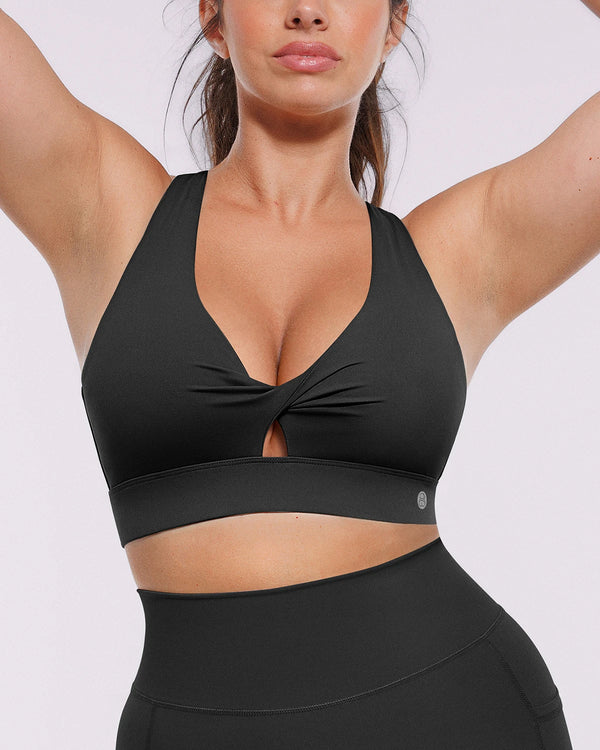 NeoSweat® AirSlim® Cutout Medium Impact Sports Bra
