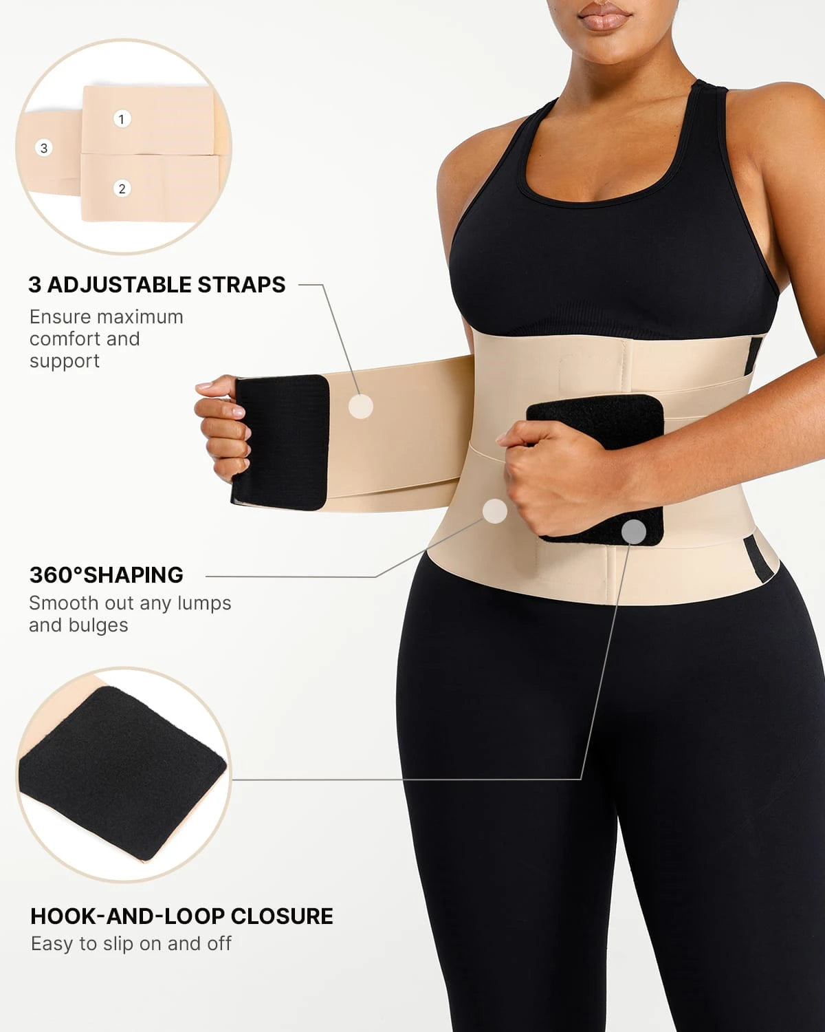 NeoSweat® AirSlim® Triple Compression Latex Waist Trainer