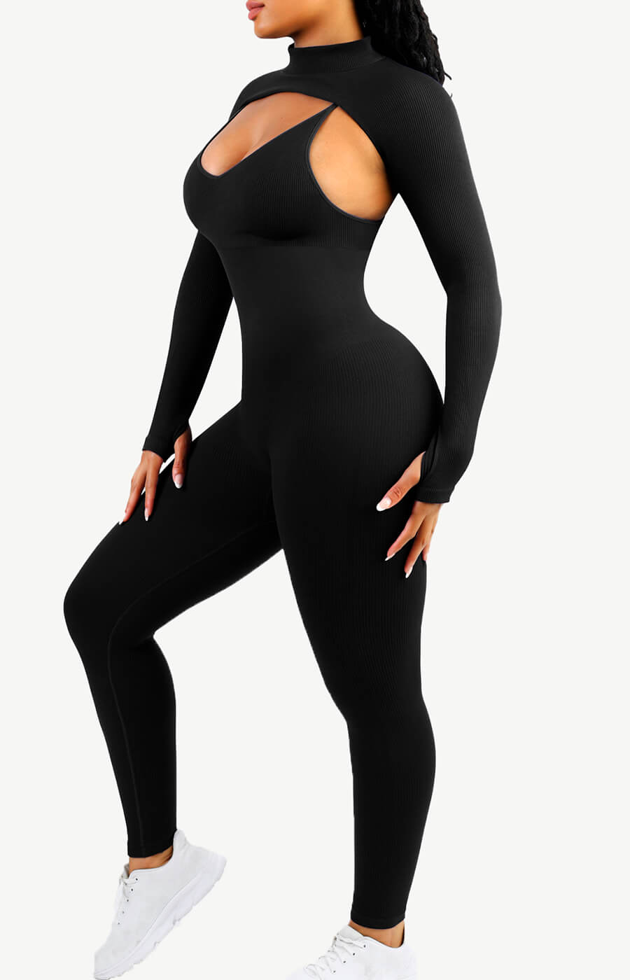 PowerConceal™ Seamless High Stretchy Tummy Control Jumpsuit