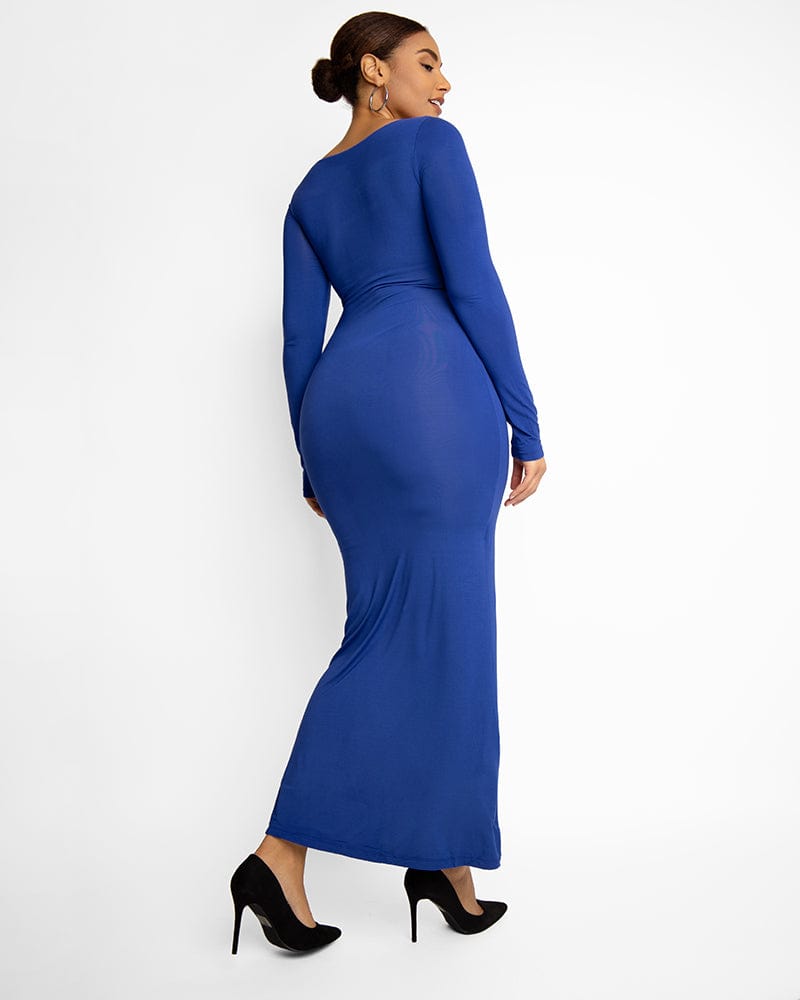 Slim Fit Shaping Maxi Dress