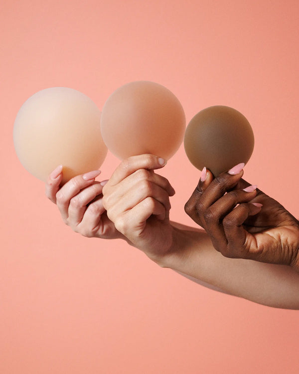 Tapered Edge Seamless Silicone Nipple Covers