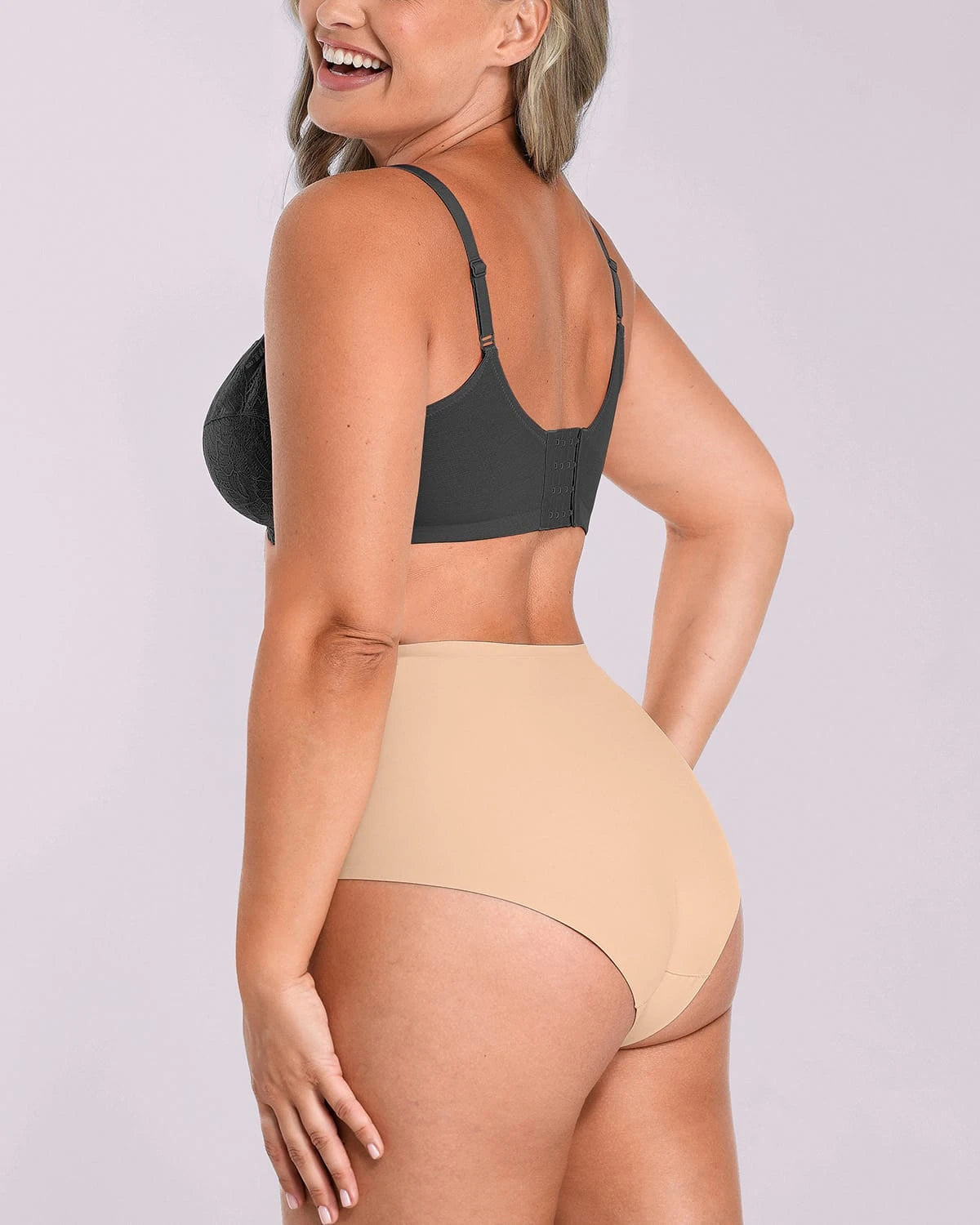 Unlined Lace Underwired Uplift Bra