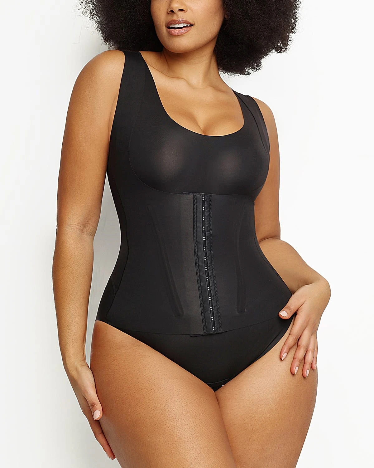 3 In 1 Shaping Tank Brief Bodysuit