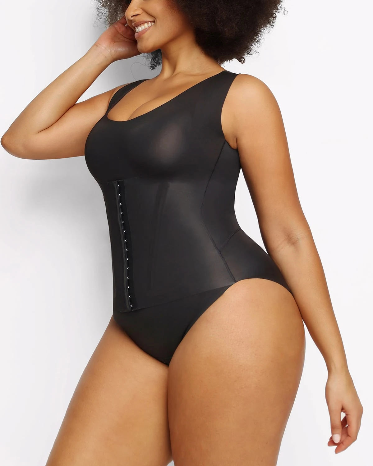 3 In 1 Shaping Tank Brief Bodysuit