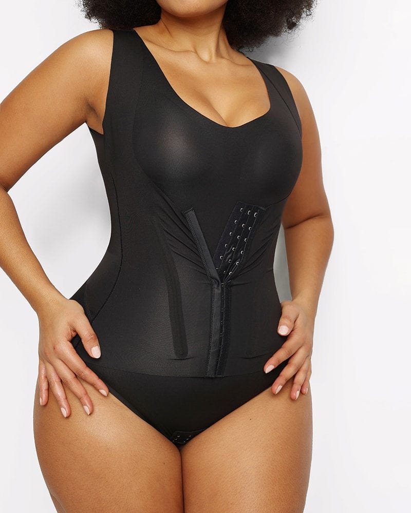 SHAPELLX Shapewear Tank Tops for Women Tummy Control Seamless Compression  Body Shaper 2-Way Slim Camisole