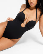 AirSlim® Backless U Plunge Thong Bodysuit