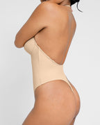 AirSlim® Backless U Plunge Thong Bodysuit