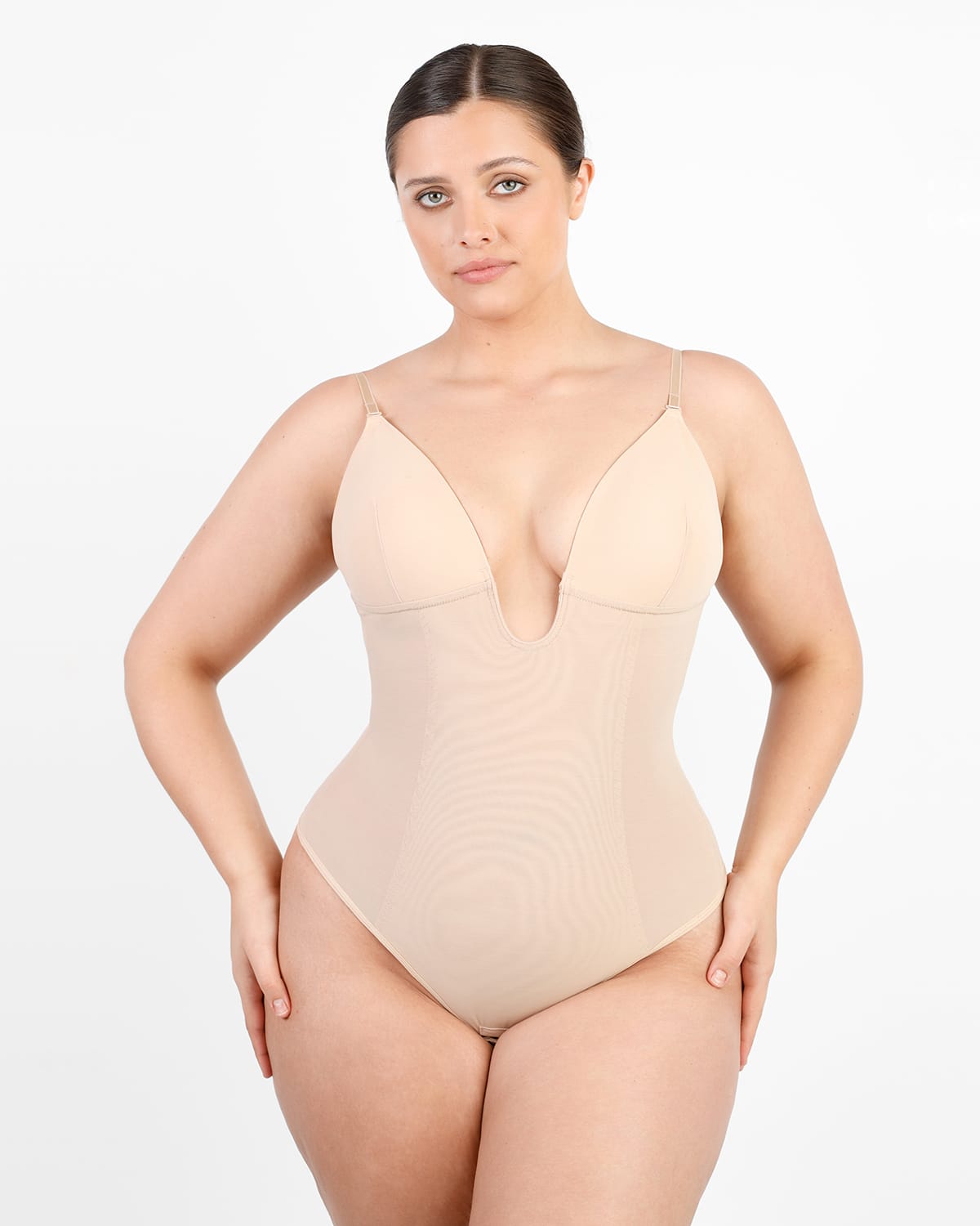Shapellx AirSlim Seamless Open Bust Panty Bodysuit Review l