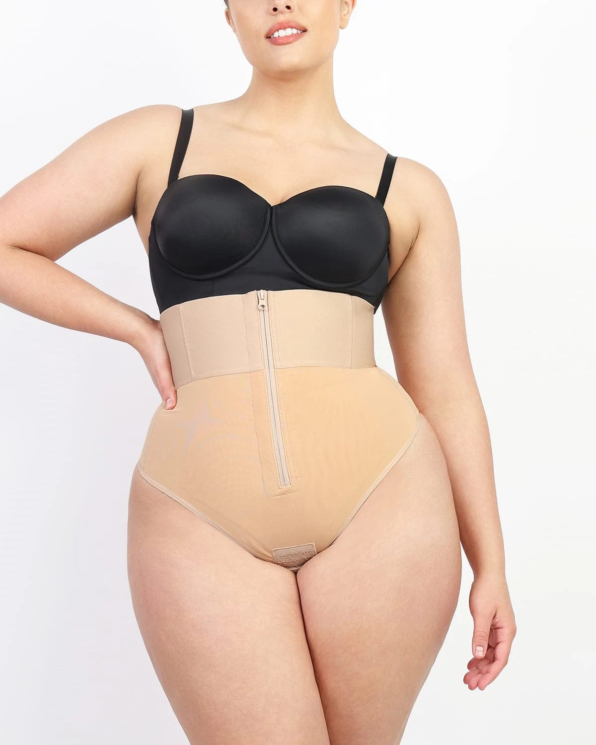 BOOT-YEAH™ AirSlim® Boned Sculpt High-Waisted Short