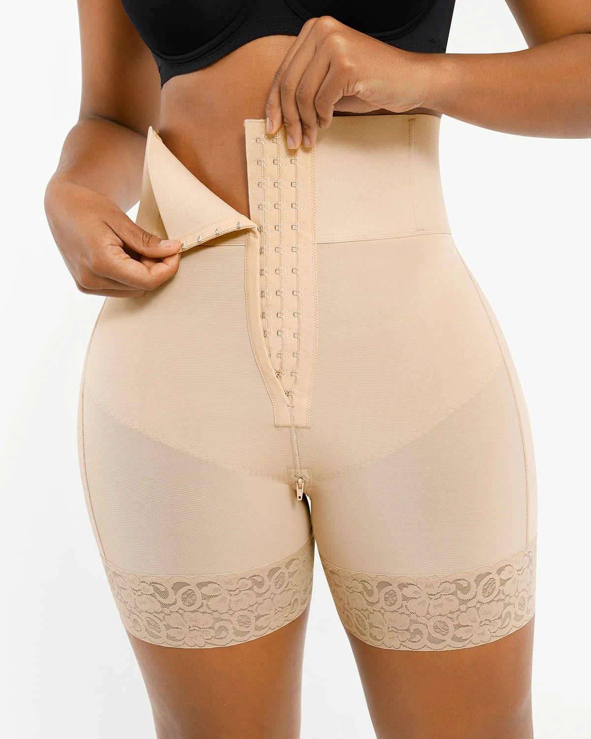BOOT-YEAH™ AirSlim® Boned Sculpt High-Waisted Short