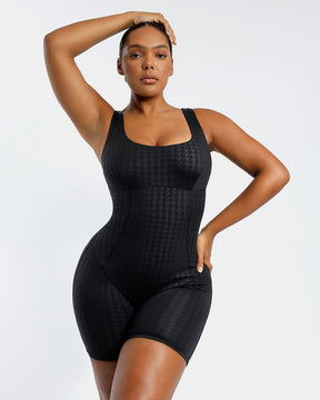 AirSlim® Classic Swallow Gird Mid Thigh Bodysuit