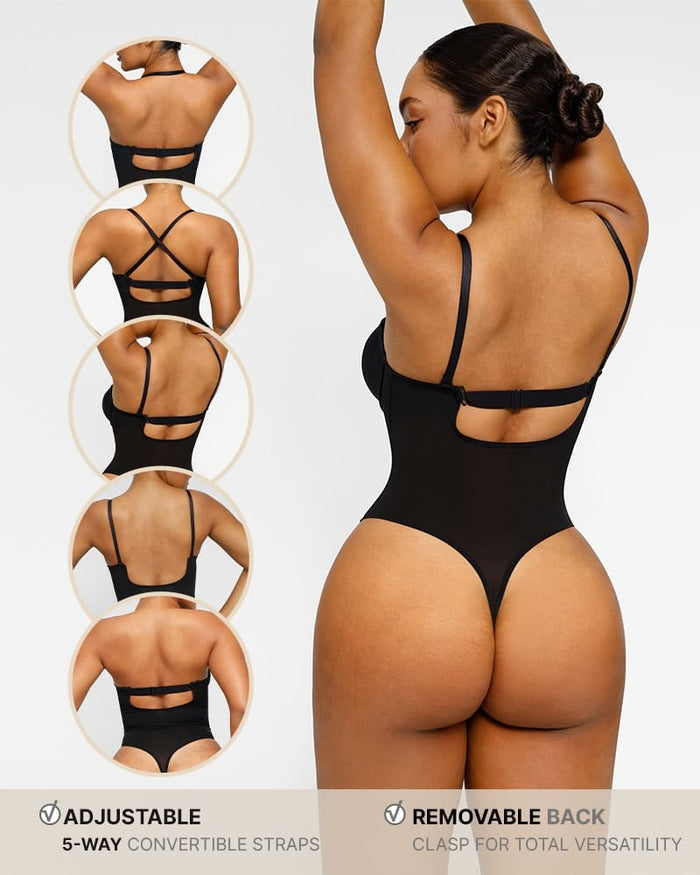Men's Black Nylon Thong Bodysuit - Bodysuits For Men - Body Aware UK Men's Black Nylon Thong Bodysuit - Bodysuits For Men - Body Aware UK