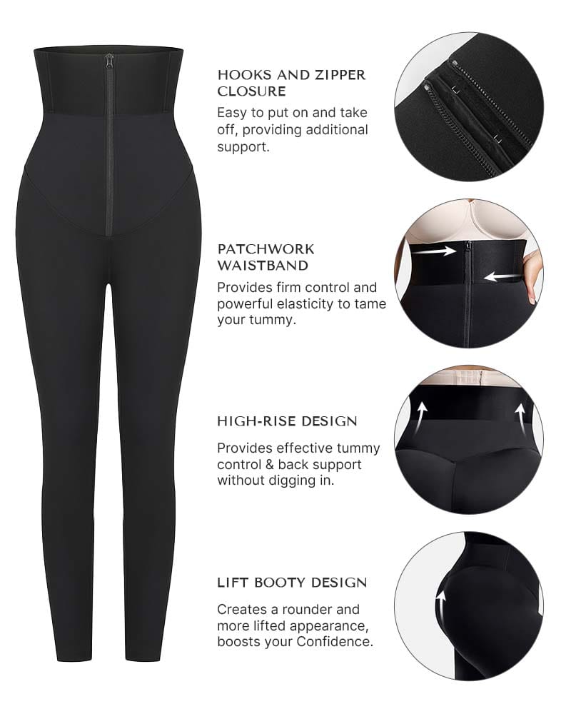 High-rise sculpt leggings front view