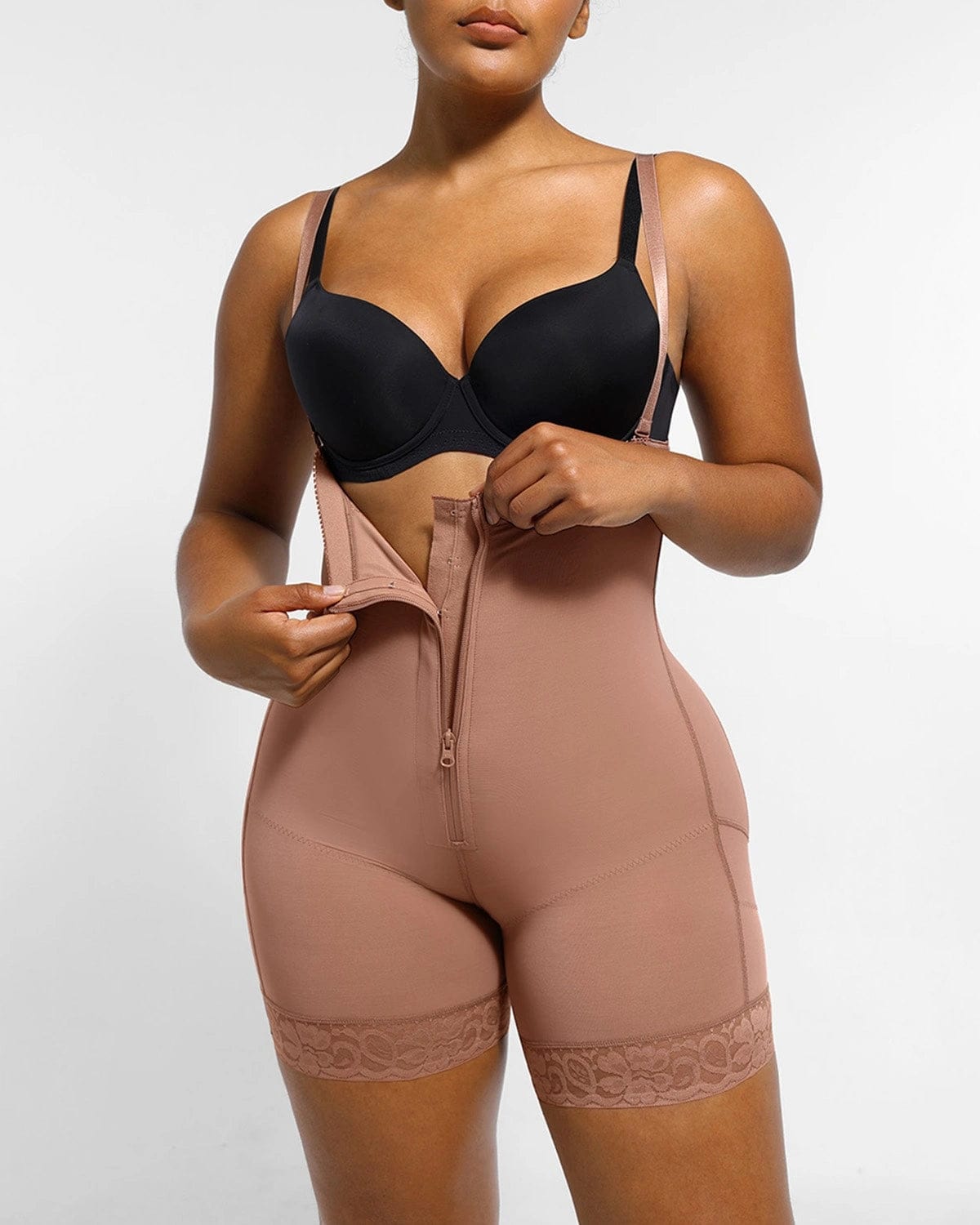 AirSlim® Firm Tummy Compression Bodysuit Shaper With Butt Lifter