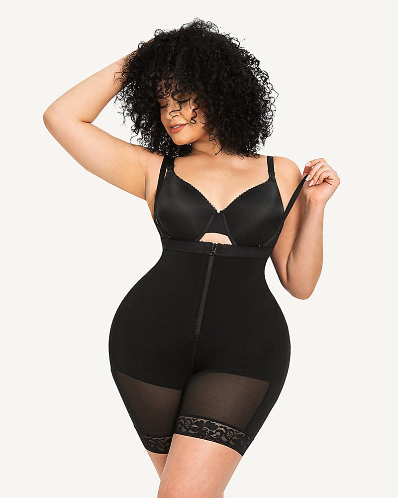 AirSlim® Firm Tummy Compression Bodysuit Shaper With Butt Lifter –  Fantasticah
