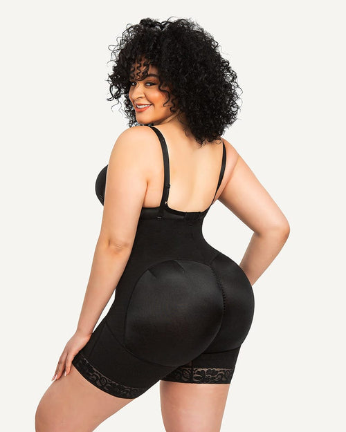 AirSlim® Firm Tummy Compression Bodysuit Shaper With Butt Lifter