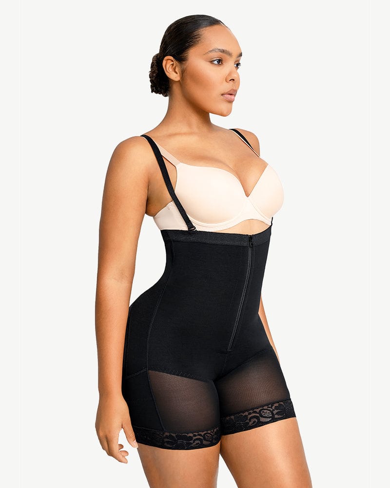 FXLCMUS Women's Tummy Control Bodysuit - Comfortable Shapewear with Butt  Lifter for a Confident Silhouette(Coffee Color,XXL)