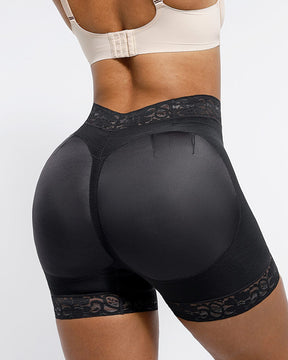 AirSlim® High Waist Lace Butt Enhancer Panty