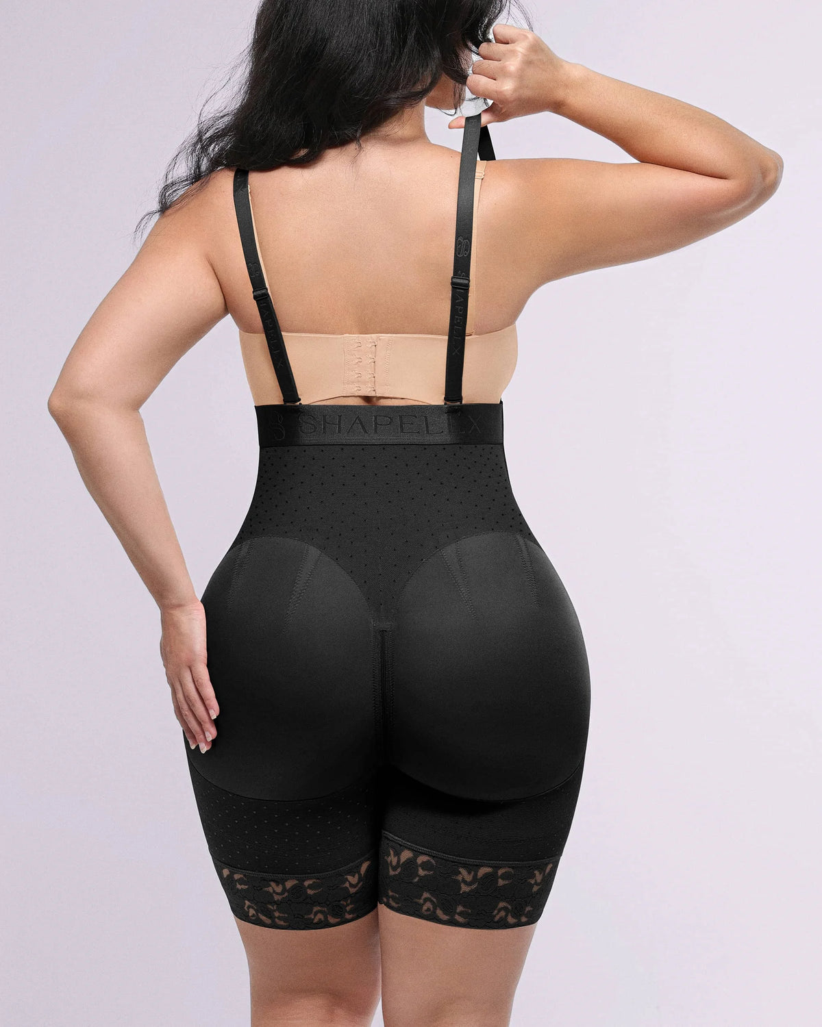 AirSlim® High Waist Butt-Lifting Polka Dot Shorts