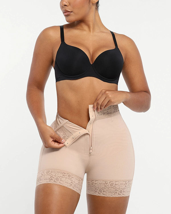 BOOT-YEAH™ AirSlim® Mid-Rise Steel Boned Butt-Lifting Short