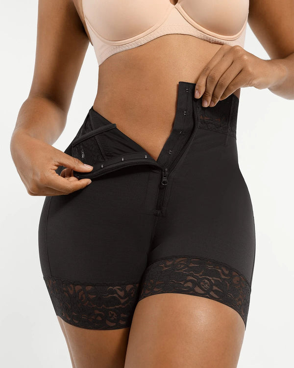 BOOT-YEAH™ AirSlim® Mid-Rise Steel Boned Butt-Lifting Short