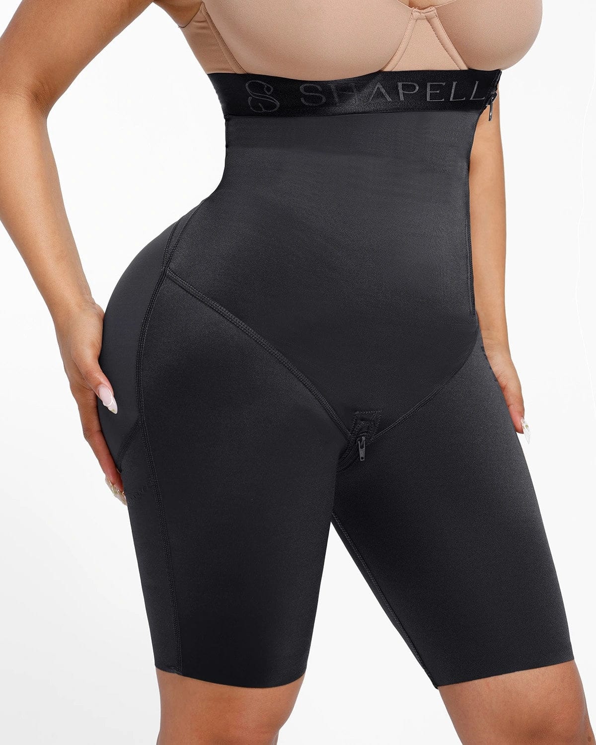 BOOT-YEAH™ SilkSculpt Butt-Lifting High-Waisted Short