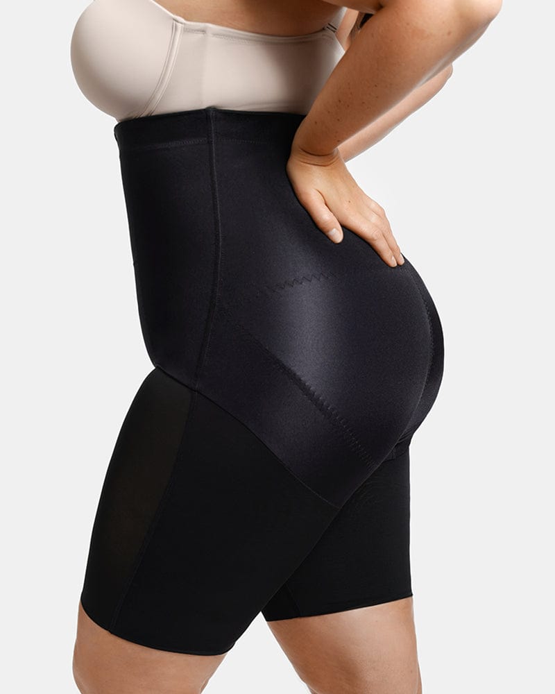 Steel Bone Tummy Shaping Shorts with Straps