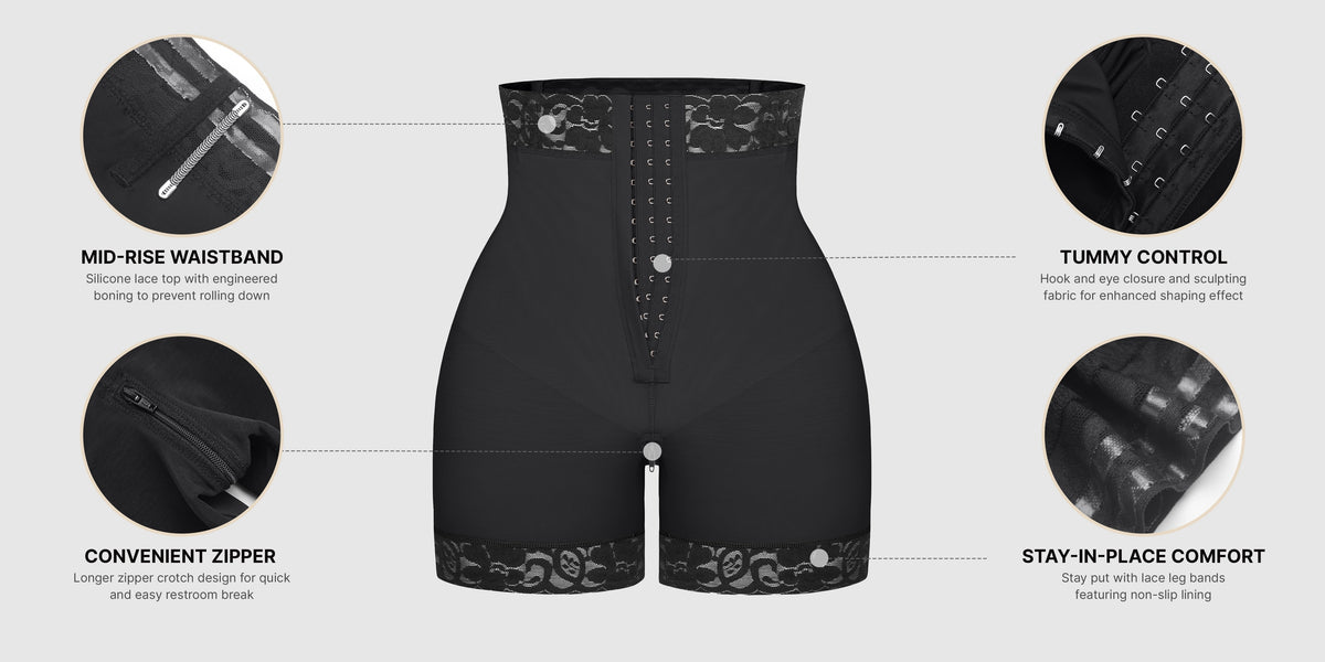 BOOT-YEAH™ AirSlim® Tummy Compression Butt-Lifting Short