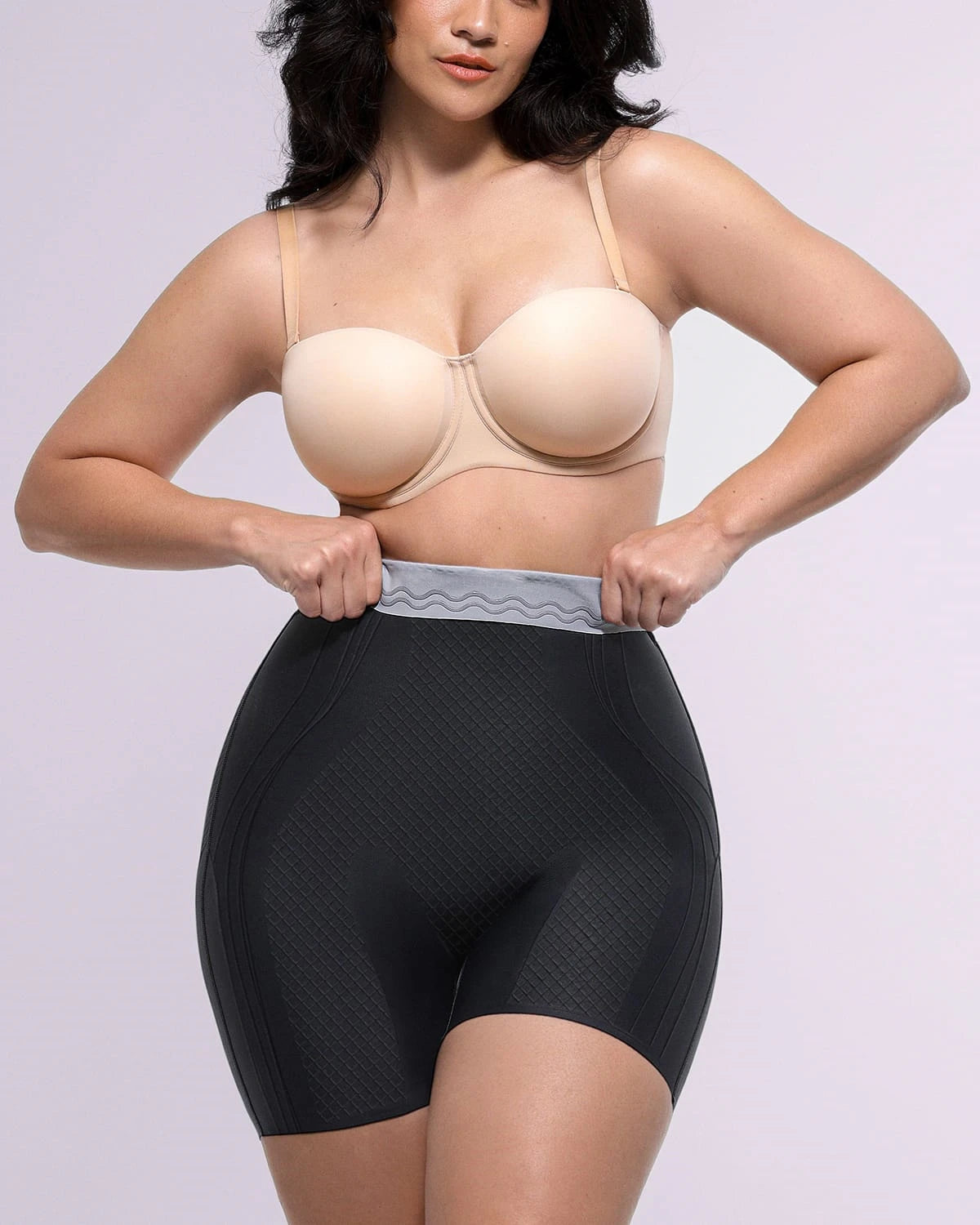 AirSlim® Tummy Control Flawless Smoothing Mid-Thigh Shorts