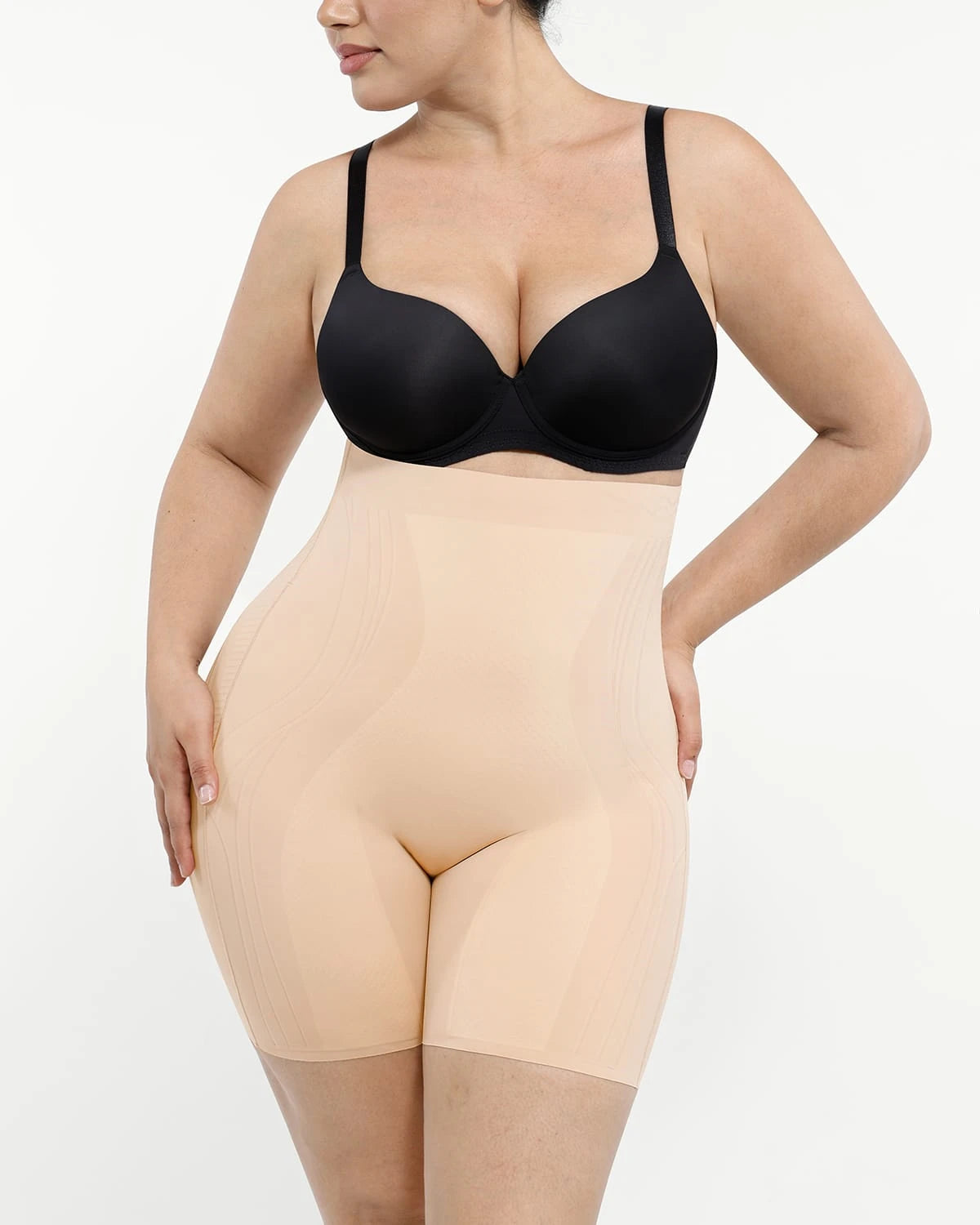 AirSlim® Tummy Control Flawless Smoothing Mid-Thigh Shorts