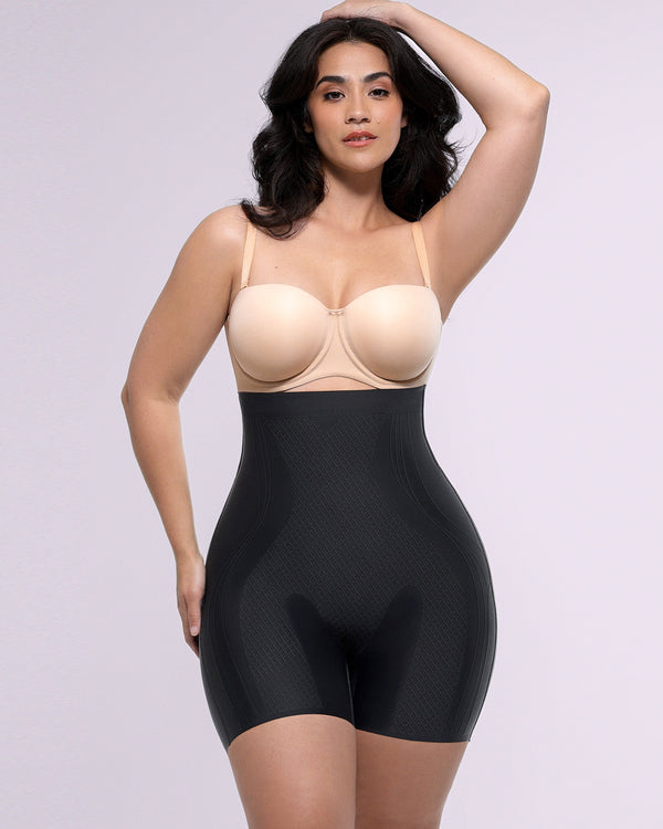 AirSlim® Tummy Control Flawless Smoothing Mid-Thigh Shorts