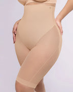 BOOT-YEAH MeshSmooth Butt-Lifting Above-Knee Shorts