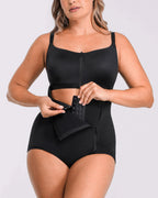 BOOT-YEAH™ AirSlim®  Built-in Tummy Control Cincher Brief Bodysuit