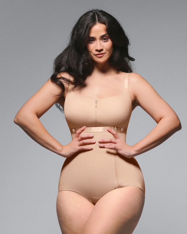 BOOT-YEAH™ AirSlim®  Built-in Tummy Control Cincher Brief Bodysuit