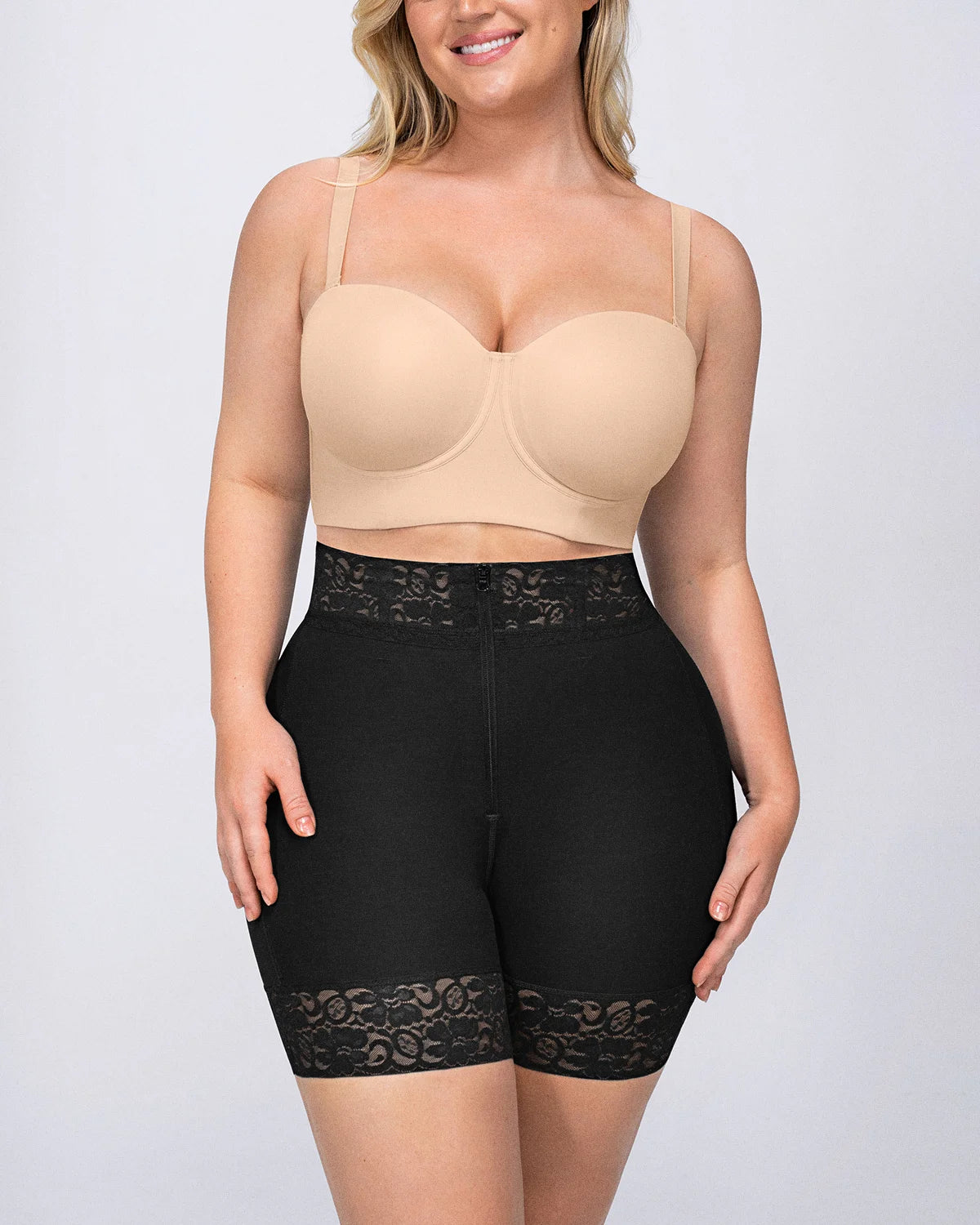 BOOT-YEAH™ AirSlim® Mid-Rise Steel Boned Butt-Lifting Short