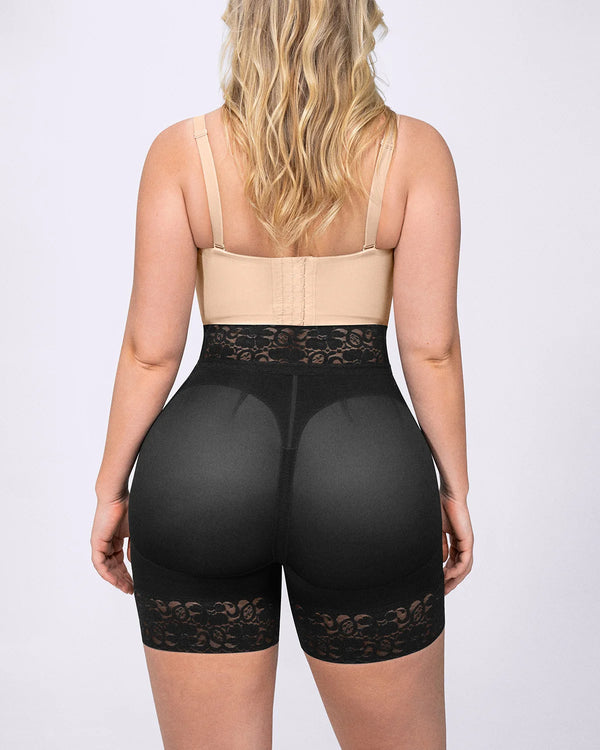 BOOT-YEAH™ AirSlim® Mid-Rise Steel Boned Butt-Lifting Short