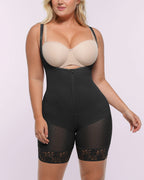 BOOT-YEAH™ AirSlim® Open Bust Polka Dot Bodysuit