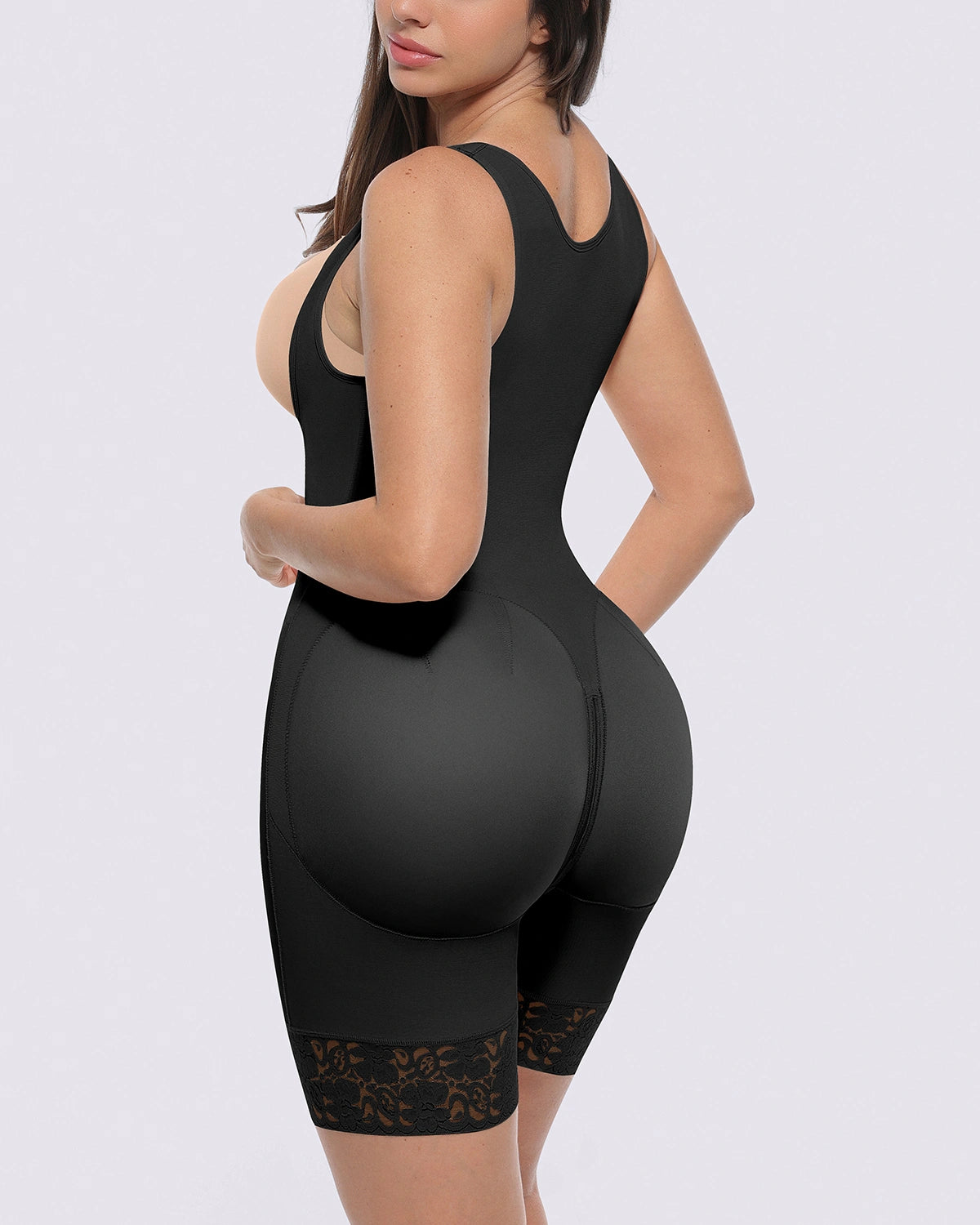 BOOT-YEAH™ AirSlim® Open Bust Tummy Control Bodysuit