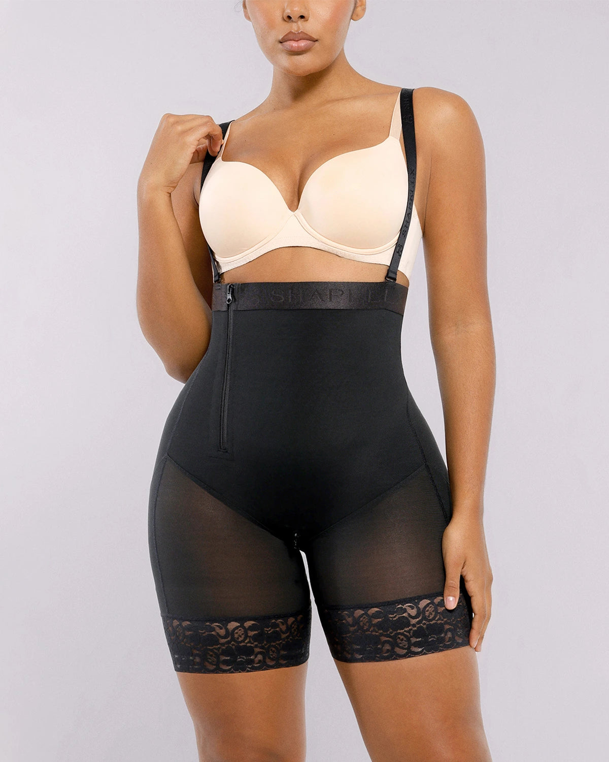 BOOT-YEAH™ AirSlim® Postpartum Side Zipper Support Short