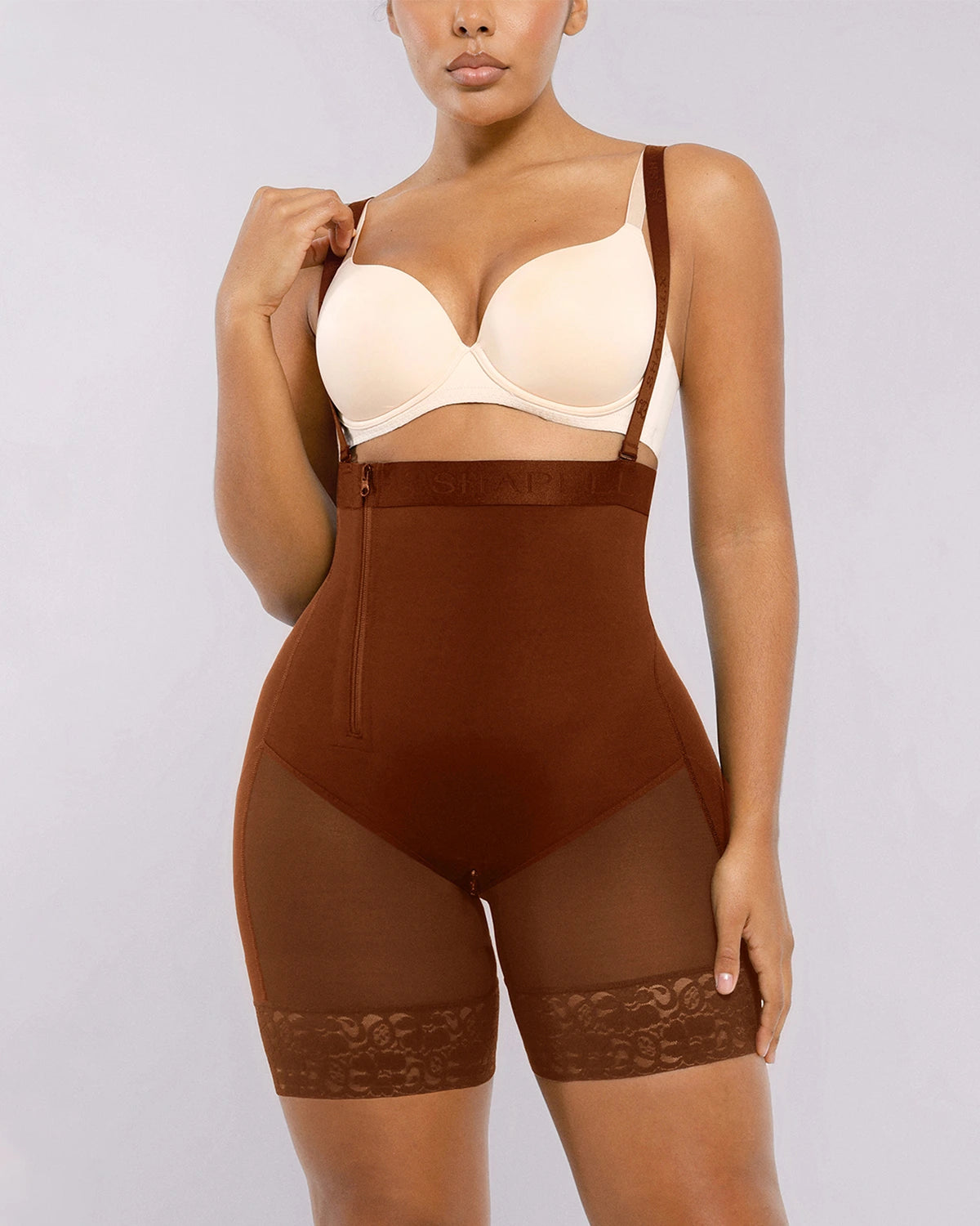 BOOT-YEAH™ AirSlim® Postpartum Side Zipper Support Short