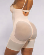 BOOT-YEAH™ MeshSmooth™ Deep Plunge Bodysuit
