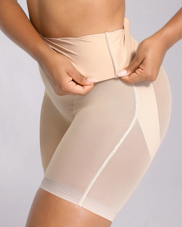 BOOT-YEAH™ MeshSmooth™ High-Waisted Mid Thigh Short