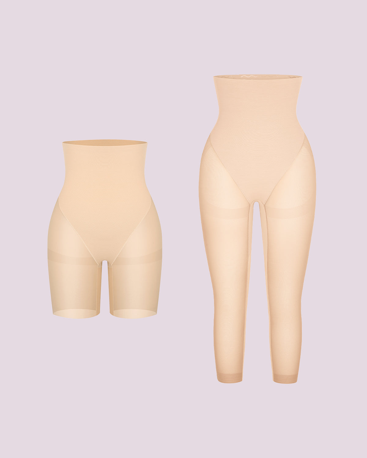 BOOT-YEAH™ MeshSmooth™ High-Waisted Mid Thigh Short+Capri