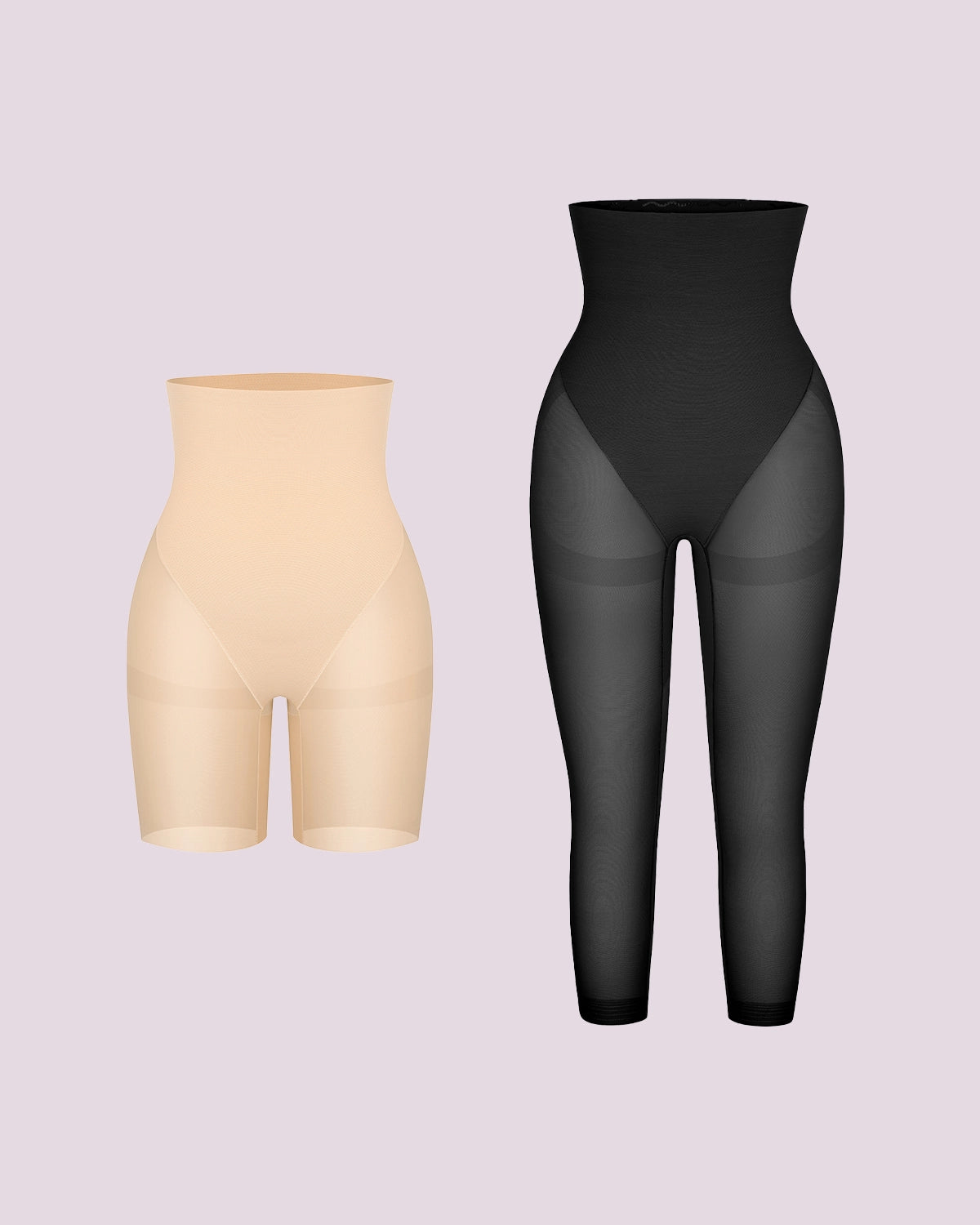 BOOT-YEAH™ MeshSmooth™ High-Waisted Mid Thigh Short + Capri