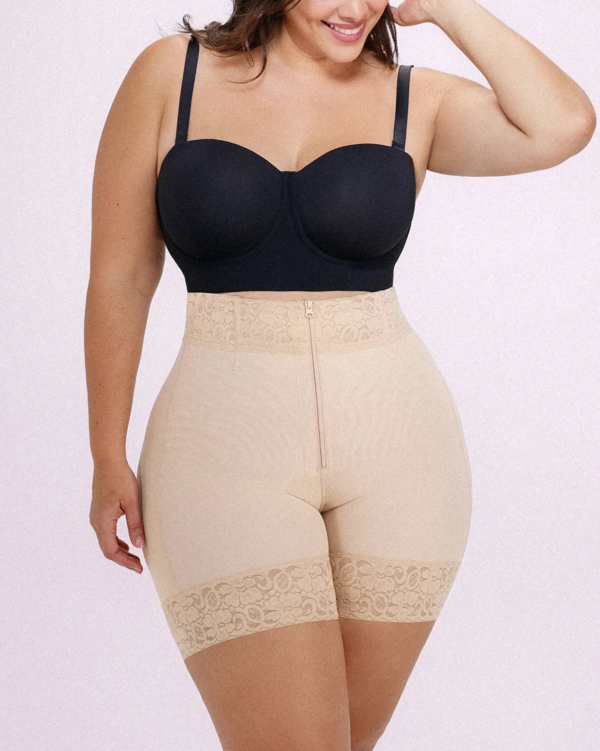 BOOT-YEAH™ Mid-Rise Steel Boned Butt-Lifting Short
