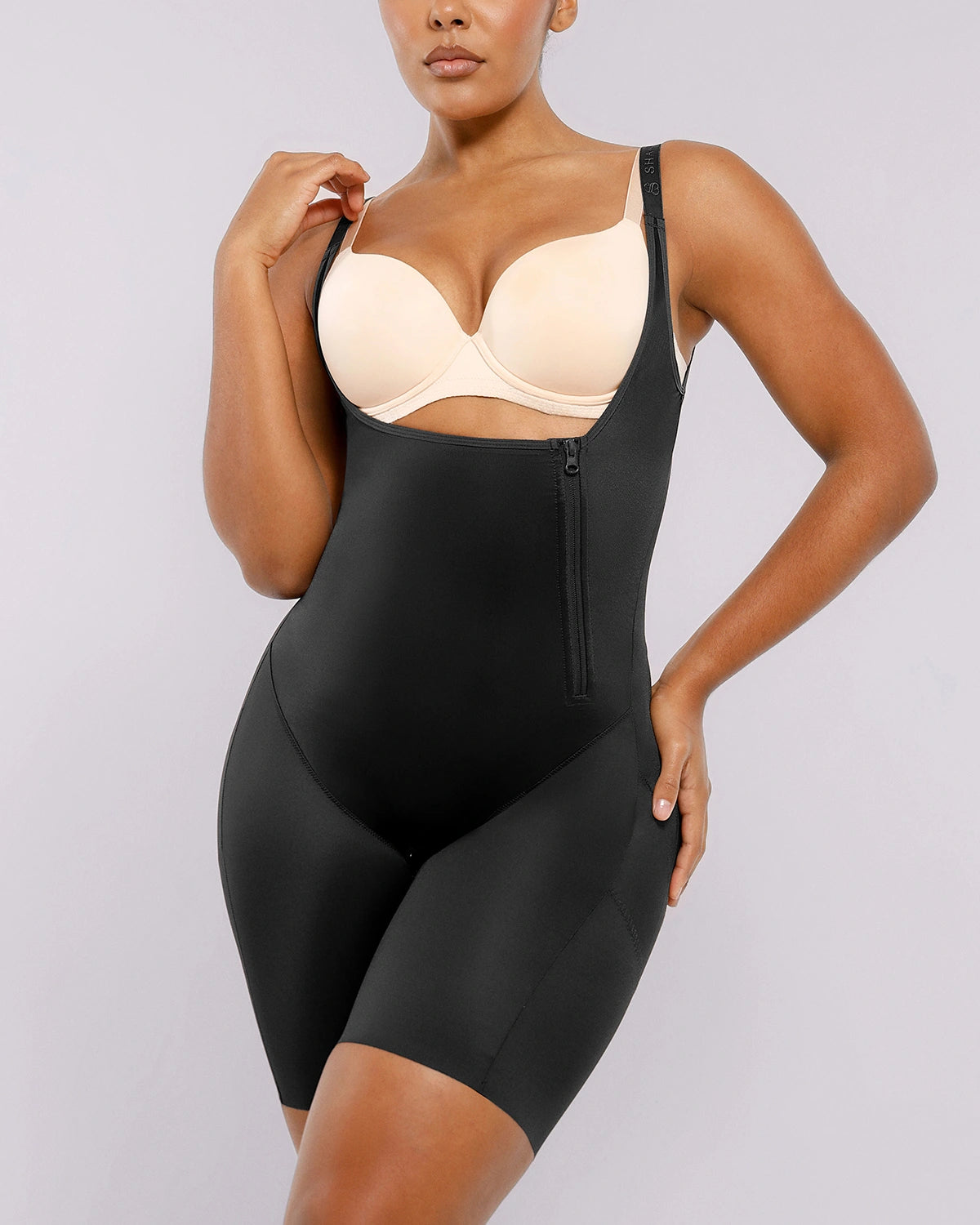 BOOT-YEAH™ SilkSculpt™ Open Bust Full Bodysuit