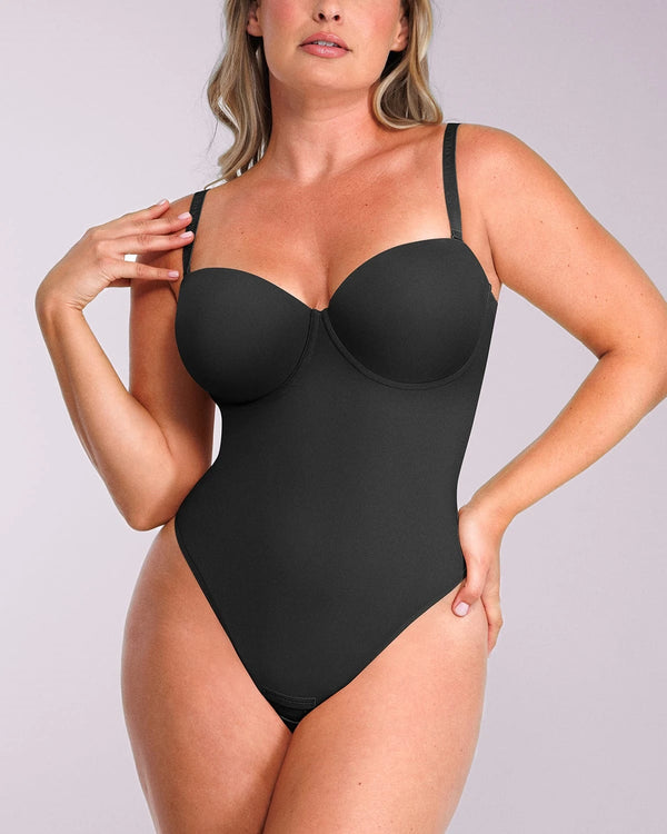 Bare Essentials AirSlim® Strapless Thong Bodysuit