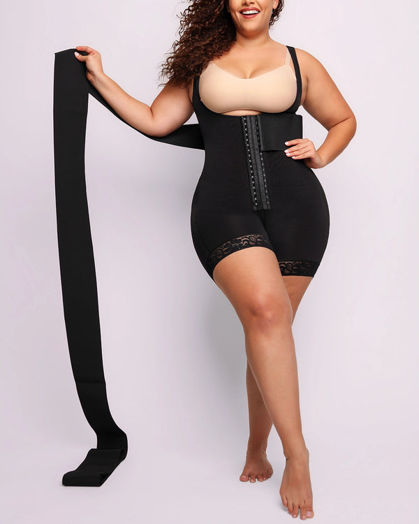 Bare Essentials™ AirSlim® 2.0 Smooth Wrap & Open Bust Bodysuit