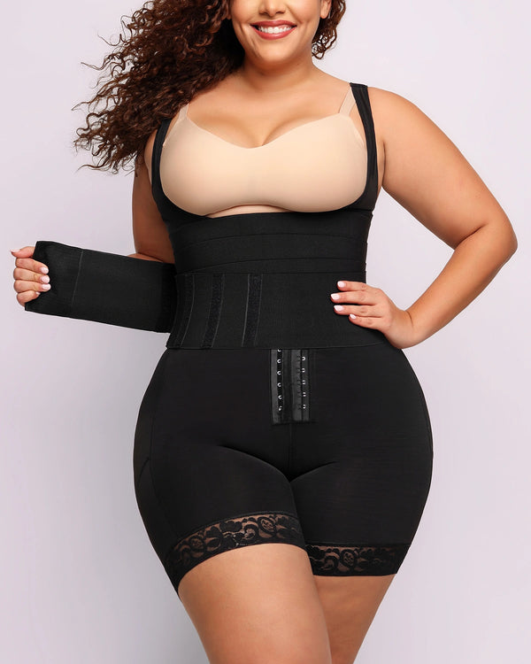 Bare Essentials™ AirSlim® 2.0 Smooth Wrap & Open Bust Bodysuit